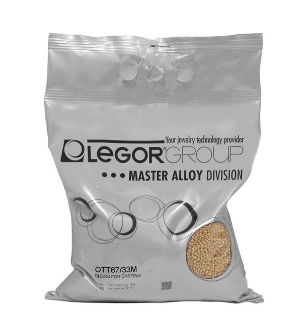 ALEACION LATON OTT67/33M LEGOR (EN BOLSA 10 kgs.)