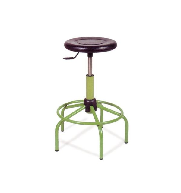 TABURETE MOD.M/TBG ALT.REGUL.52/65 cm. CON ARO CENTRAL