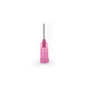 AGUJA CASQUILLO ROSA   0,60 MM PARA JERINGA SOLDADURA