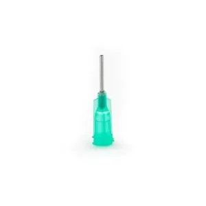 AGUJA CASQUILLO VERDE  0,84 MM PARA JERINGA SOLDADURA