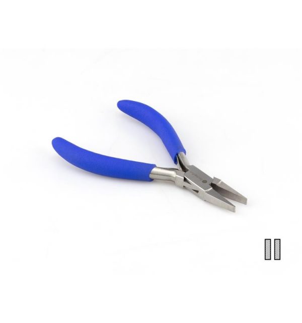 ALICATE TECHNOFLUX PLANO ESTRECHO(4 mm) 130 mm. CALIDAD EXTRA