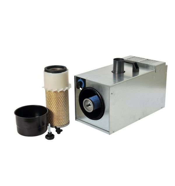 ASPIRADOR CON ESCOBILLAS PARA POLVO MAQUINA GRABADO Y CORTE LASER