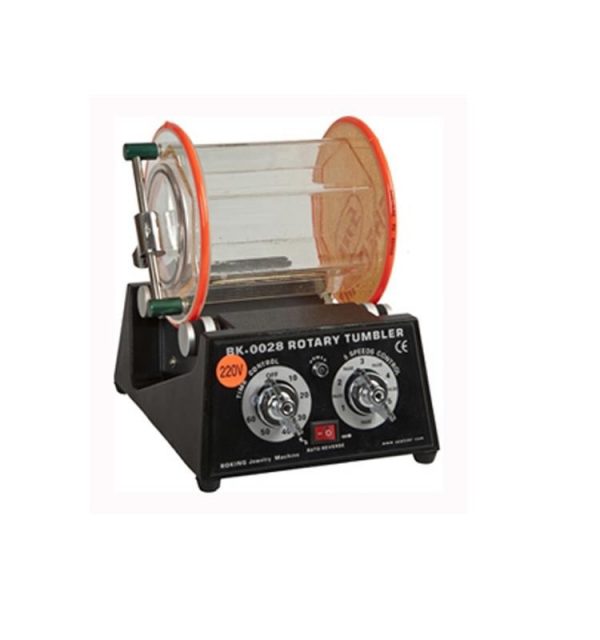 BOMBO DE PULIR ROTATORIO 3 KGS. 220V CON REG.VELOCIDAD Y TEMPORIZ