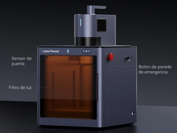 CABINA PROTECCION PARA LP5 CON CAMARA INTELIGENTE LASER PECKER - Imagen 4