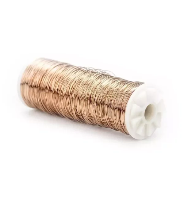 CARRETE 500 Grs. HILO COBRE 0,5 MM. PARA BAÑOS ELECTROLITICOS - Imagen 2