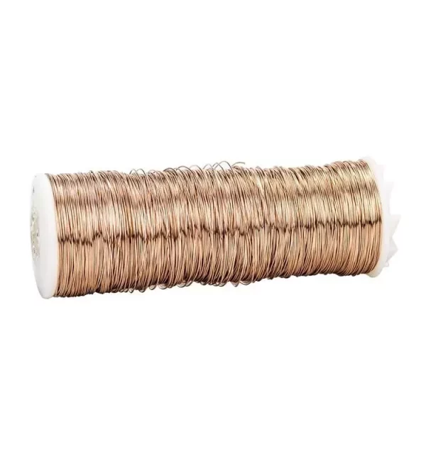 CARRETE 500 Grs. HILO COBRE 0,5 MM. PARA BAÑOS ELECTROLITICOS