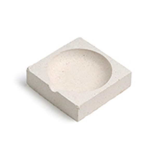 CAZOLETA CUADRADA 60x60 mm REFRACTARIA
