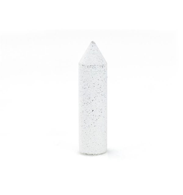 CIL. PUNTA SILICONA EVE 6x24 mm. BLANCO  BASTO(EN CAJA 100 UNIDAD