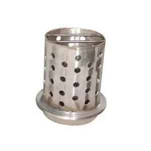 CILINDRO ACERO INOX. CON BALONA 2,5x4" (101,6x63,5 mm)