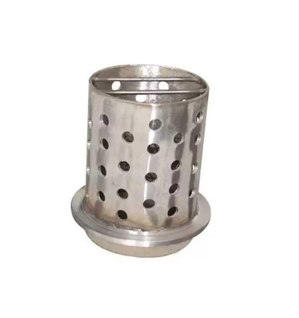 CILINDRO ACERO INOX. CON BALONA 3,5x5" (127x88,9 mm)