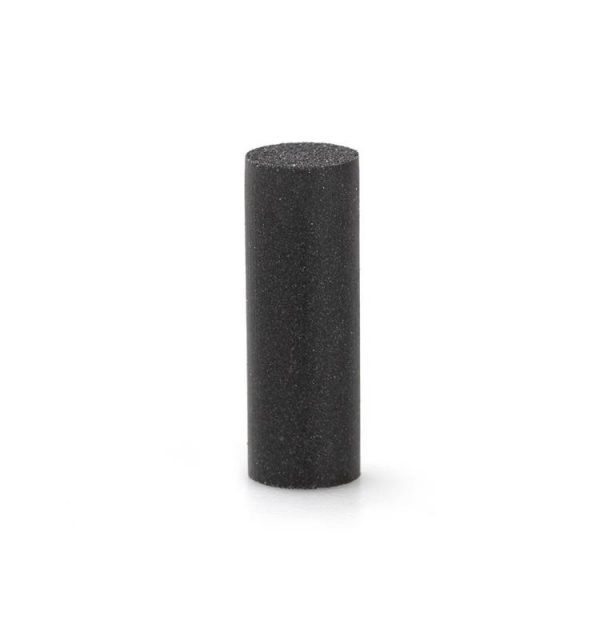 CILINDRO SILICONA EVE 6x24 mm. NEGRO MEDIO (EN CAJA 100 UNIDADES)