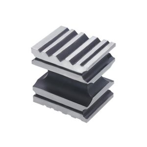 DADOS DE ACERO  64x64 MM  CHARNELAR (RANURAS) IMPORT