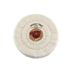 DISCO GROBET ALGODON BLANCO 100 MM. DIAM. 50 HOJAS (17.757)