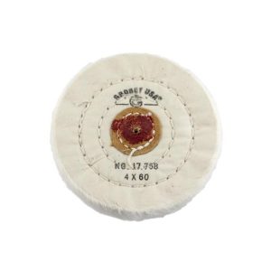 DISCO GROBET ALGODON BLANCO 100 MM. DIAM. 60 HOJAS (17.758)