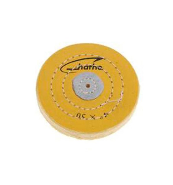 DISCO HATHO ALGODON AMARILLO 100x15  MM 50 HOJAS