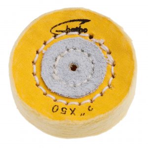 DISCO HATHO ALGODON AMARILLO 50x15  MM 50 HOJAS