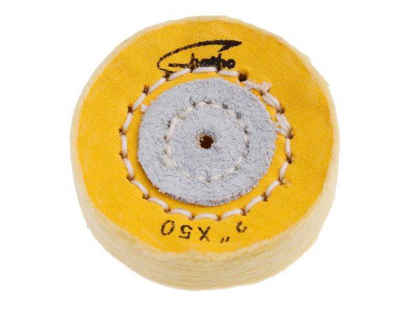 DISCO HATHO ALGODON AMARILLO 50x15  MM 50 HOJAS