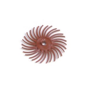 DISCO SUNBURST DEDECO ROJO 22 MM. (48 UN.)  GRANO 220