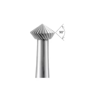 FRESAS BUSCH FIG. 414   021 DOBLE CONO ACERO (CAJA 6 UNIDADES)
