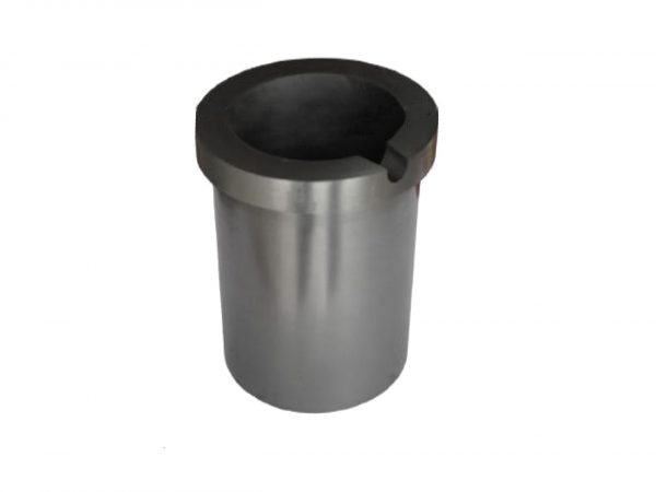 CRISOL GRAFITO CON FUNDA CERAMICA 5 KGS P/HORNO INDUCCION YIHUI - Imagen 2