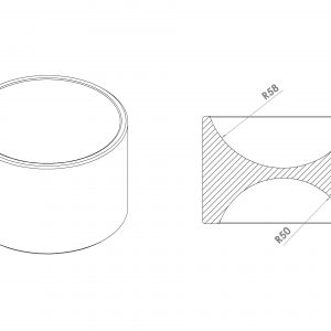 JUEGO DE PUNZONES DE DOMING EXTRA GRANDE 95-110 MM DURSTON
