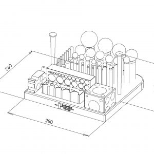 JUEGO MAESTRO DE FORMADO CON PUNZONES Y EMBUTIDORES DURSTON