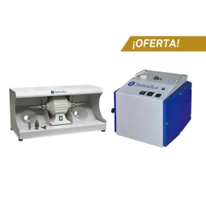 KIT PULIDORA TECHNOFLUX CON CABINA  + ASPIRACION PORTATIL TECHNOFLUX