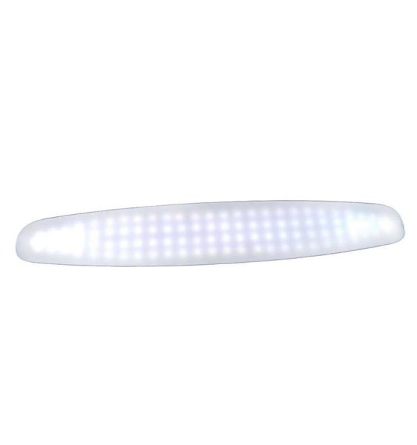 LAMPARA 117 LEDS 24W LUZ REGULABLE 6000K CON PINZA PARA FIJACION - Imagen 2