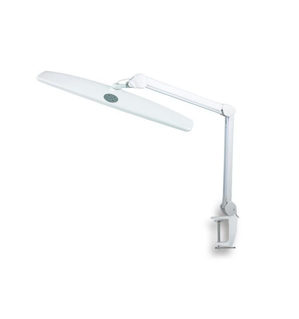 LAMPARA 84 LEDS 16W LUZ REGULABLE 6000K CON PINZA PARA FIJACION - Imagen 2