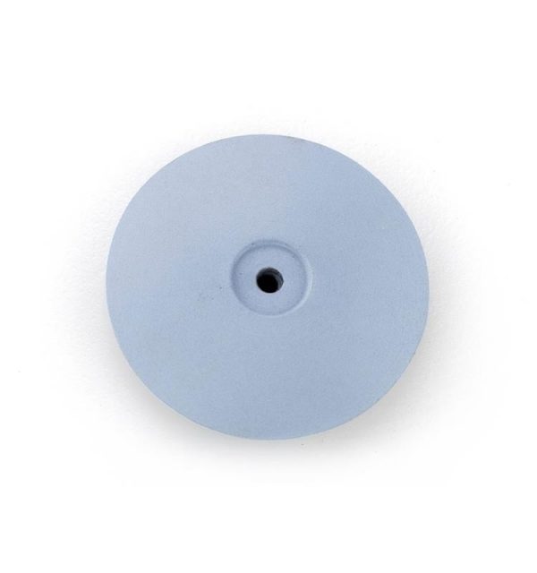 LENTEJA SILICONA EVE 22x4 mm. AZUL FINO (EN CAJA 100 UNIDADES)