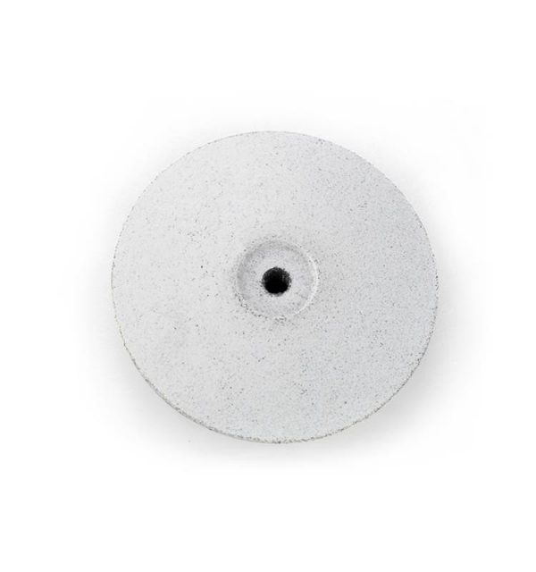 LENTEJA SILICONA EVE 22x4 mm. BLANCO BASTO (EN CAJA 100 UNIDADES)