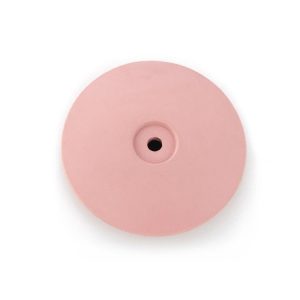 LENTEJA SILICONA EVE 22x4 mm. ROSA EXTRA-FINO(EN CAJA 100 UNIDADE