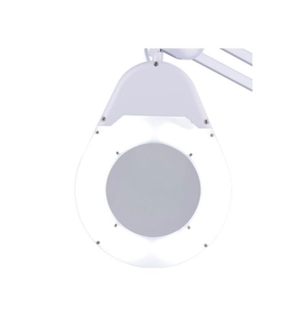 LAMPARA C/ LUPA 5 DIOPTRIAS  CON PINZA PARA FIJACION 60 LEDS 14W - Imagen 2