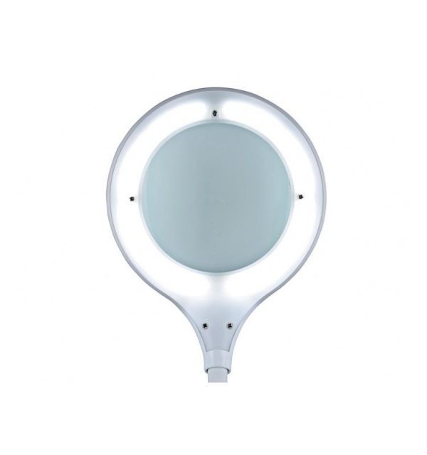 LAMPARA C/LUPA 5 DIOPTRIAS SOBREMESA 60 LEDS 14W (BRAZO FLEXIBLE) - Imagen 2