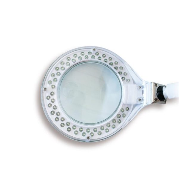 LAMPARA C/LUPA BIFOCAL 3-12 DIOPTRIAS SOBREMESA 60 LEDS 5W - Imagen 2