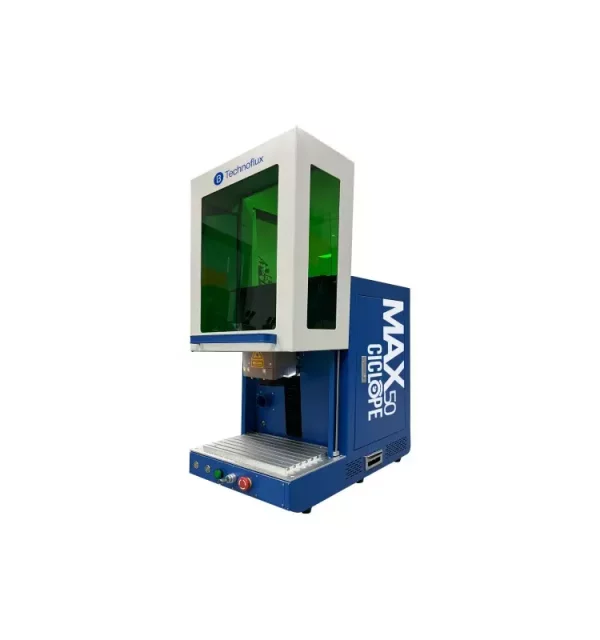 MAQUINA DE GRABAR/CORTAR POR LASER TECHNOFLUX MAX 50W CICLOPE A.F.