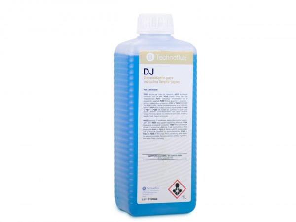 TECHNOFLUX  D-J LIQUIDO CONCENTRADO P/MAQUINA LIMPIA-JOYAS 1 LIT.