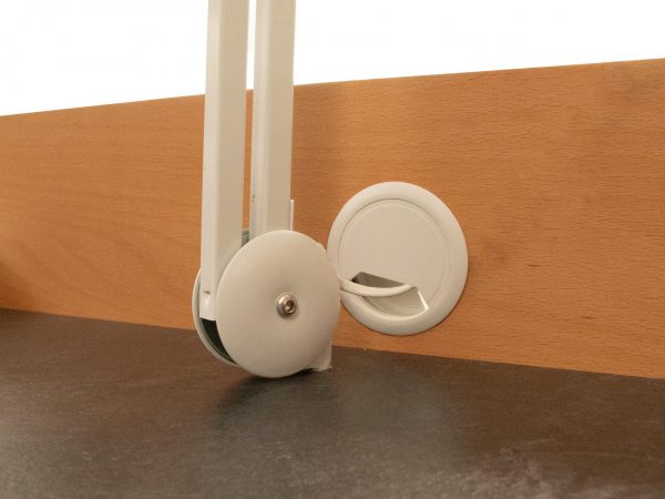 MESA JOYERO UN PUESTO PREMIUM CON TUBO ARTICULADO ASPIRACION - Imagen 3