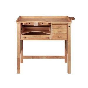 MESA TRABAJO JOYERO 1 PUESTO MADERA MACIZA DURSTON