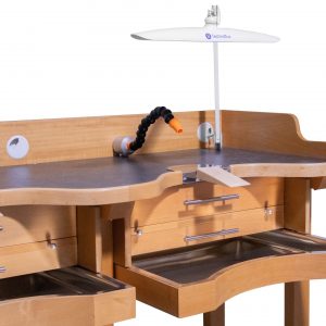 MESA TRABAJO JOYERO 2 PUESTOS PREMIUM