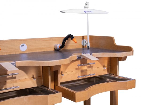 MESA TRABAJO JOYERO 2 PUESTOS PREMIUM