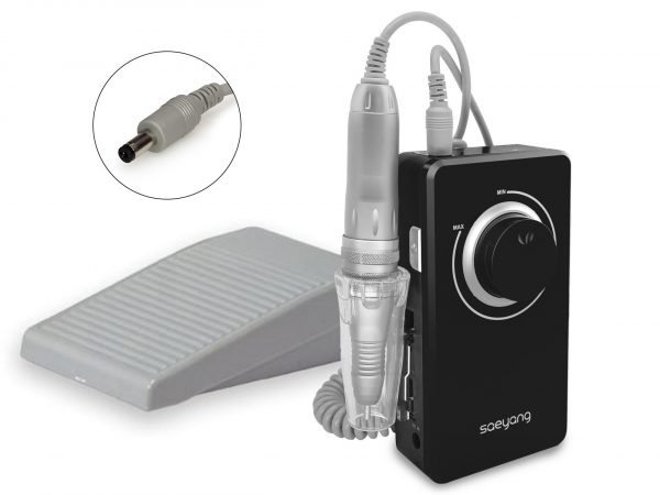 MICROMOTOR MARAT.PORT.K38 (NEGRO) ESCOBILLAS+PM SH300+PEDAL SFP27 - Imagen 2