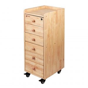 MUEBLE DURSTON CON RUEDAS 6 CAJONES PARA MESA DE TRABAJO