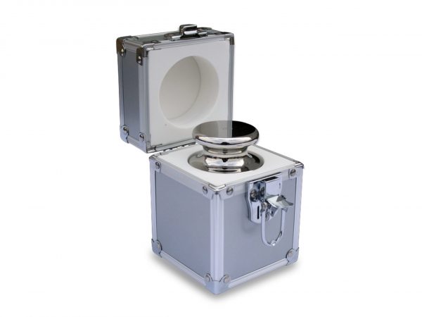 PESA CALIBRACION CLASE M1 2000 GRS. ACERO INOX CON ESTUCHE