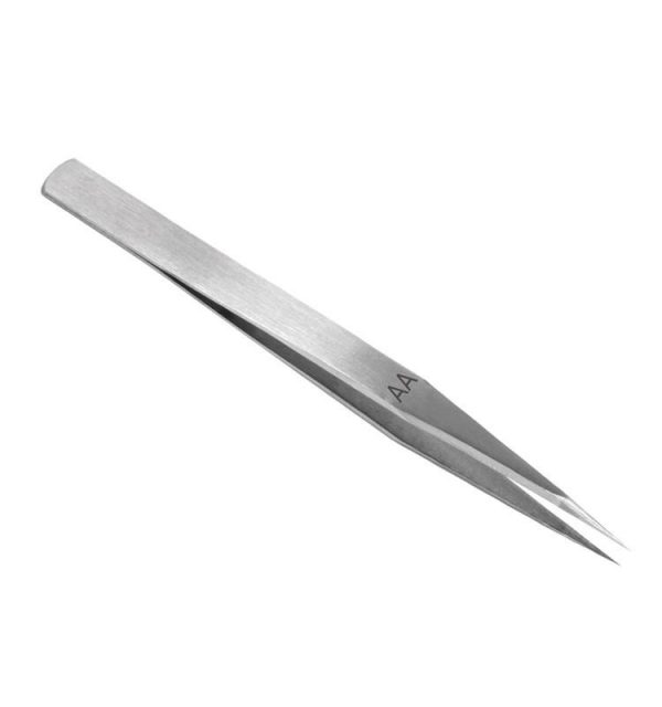 PINZAS ACERO AA  13 cm PUNTA EXTRA FINA