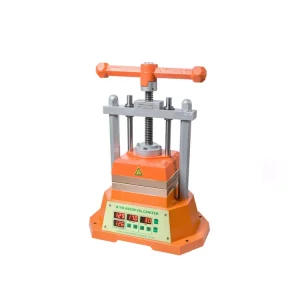 PRENSA VULCANIZADORA 200x200 mm. YIHUI CON DOBLE CONTROL DE TEMPERATURA 900W Referencia: FUN0M0120