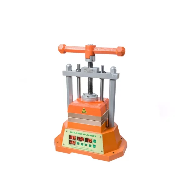 PRENSA VULCANIZADORA 200x200 mm. YIHUI CON DOBLE CONTROL DE TEMPERATURA 900W Referencia: FUN0M0120
