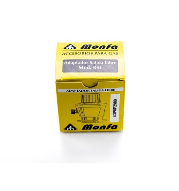 GRIFO REGULADOR SALIDA DIRECTA BUTANO/PROPANO(BOMBONA NARANJA)