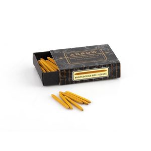 PUNTAS FIBRA AMARILLA PARA LAPIZ GALVANICO 100 UN.