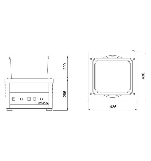 PULIDORA MAG.ESTMON MT-400-A C/REGULADOR Y EXTRACTOR - Imagen 2